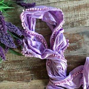 J. Crew | Pom Pom Infinity Scarf